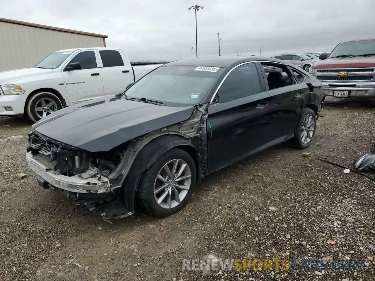 1 Photograph of a damaged car 1HGCV1F1XMA013134 HONDA ACCORD 2021