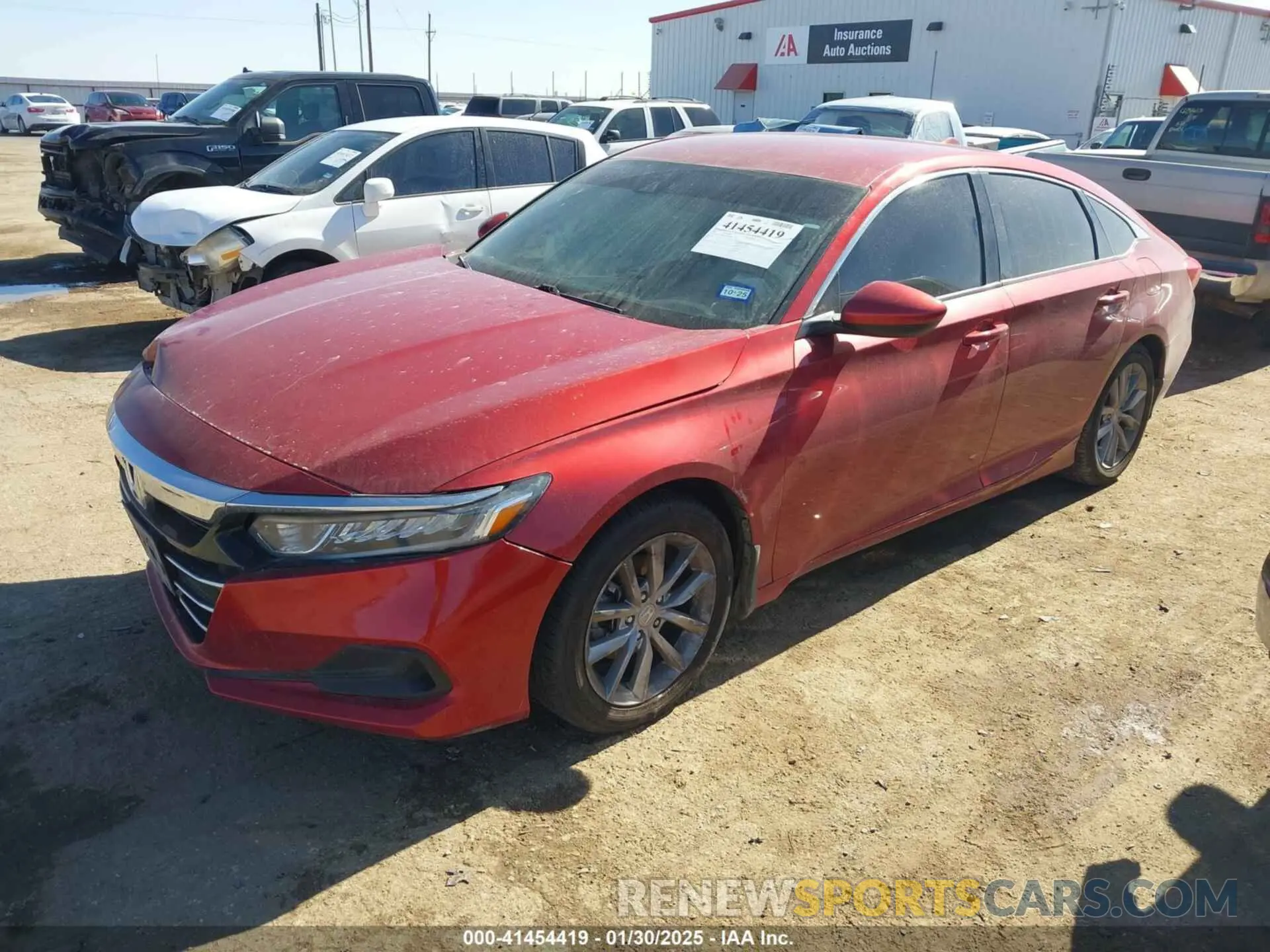 2 Photograph of a damaged car 1HGCV1F1XMA020830 HONDA ACCORD 2021