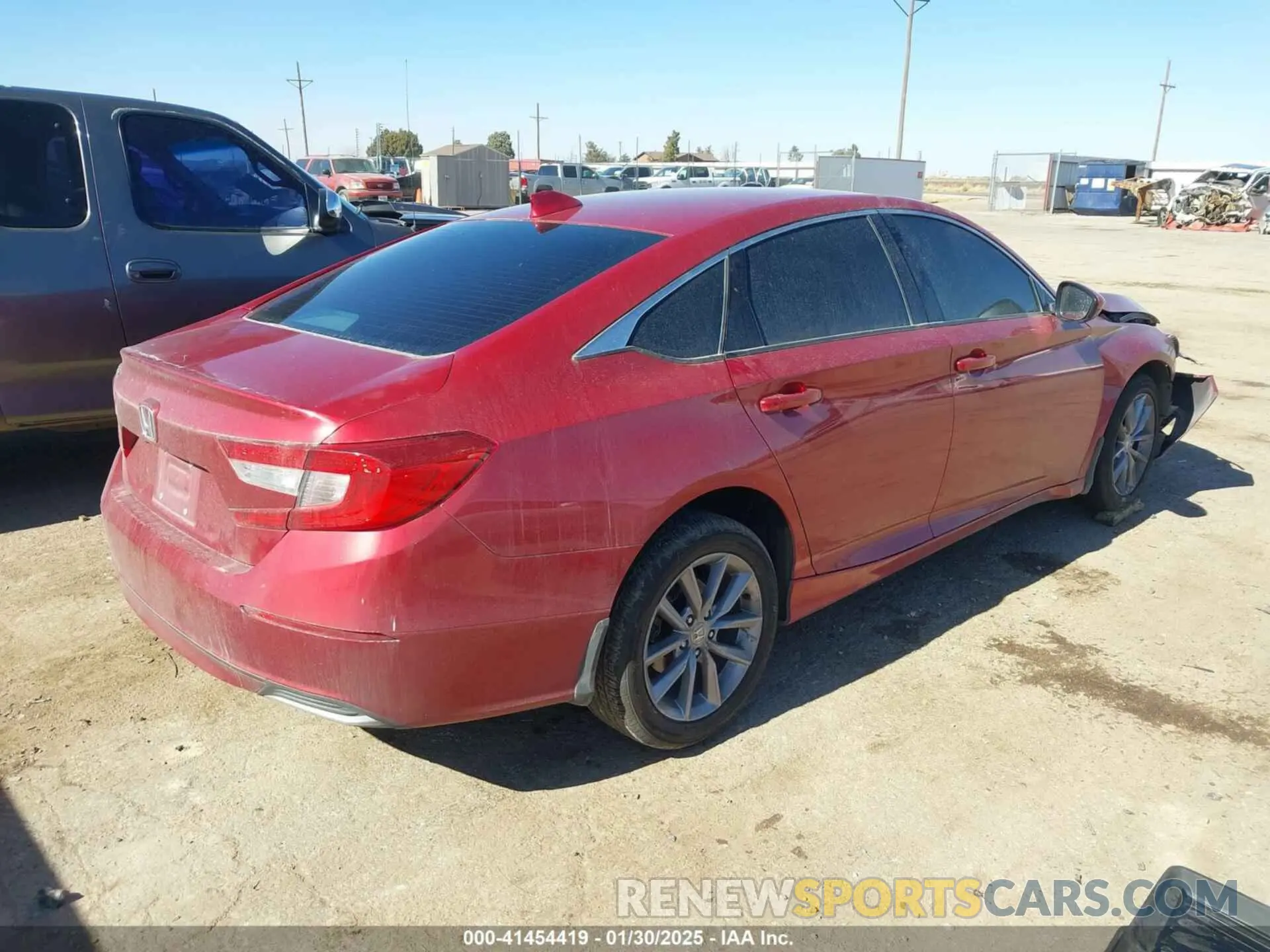 4 Photograph of a damaged car 1HGCV1F1XMA020830 HONDA ACCORD 2021