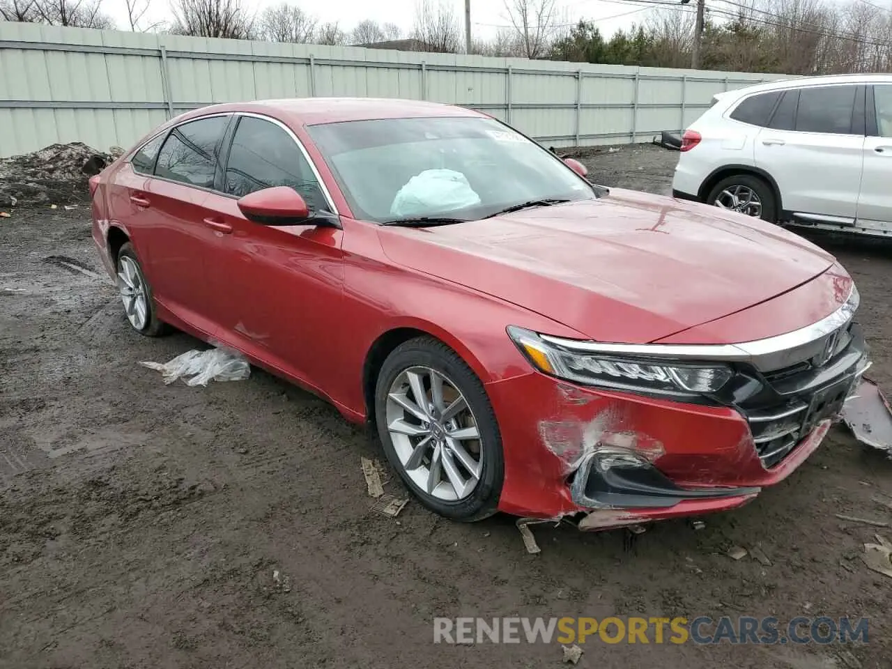 4 Photograph of a damaged car 1HGCV1F1XMA057196 HONDA ACCORD 2021