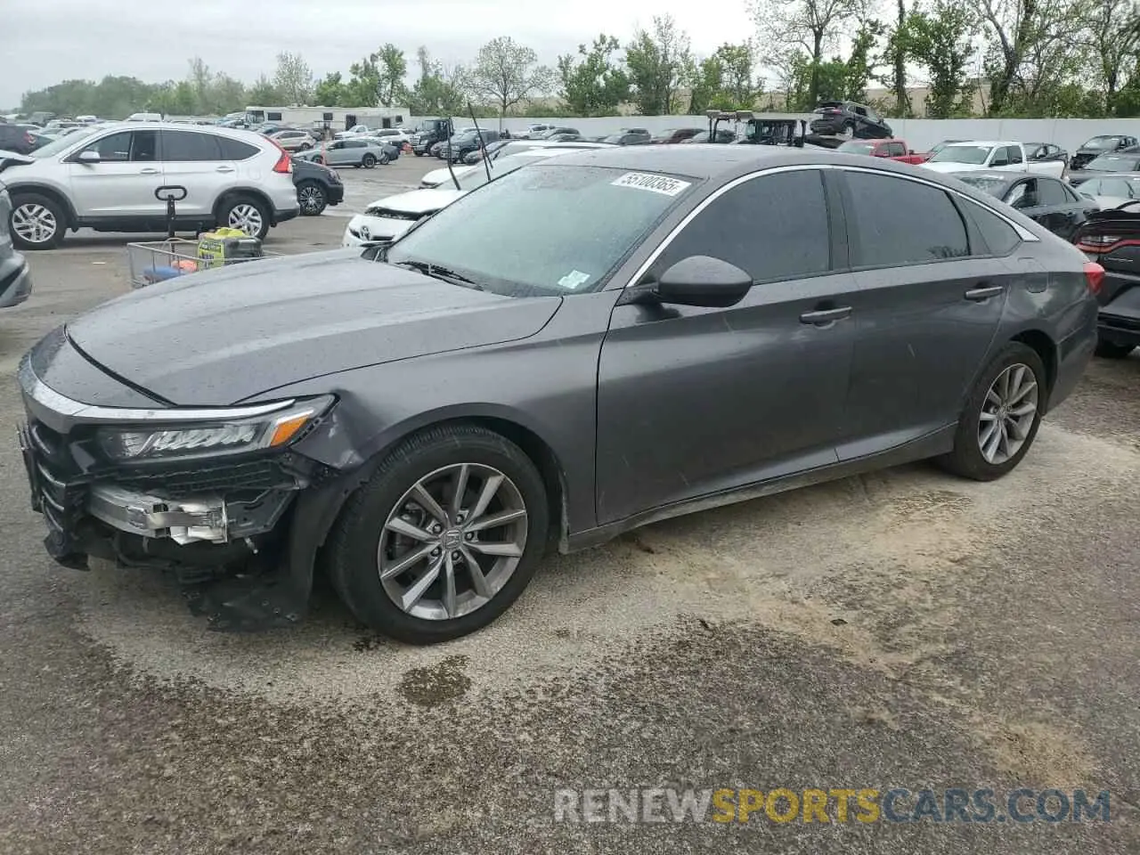 1 Photograph of a damaged car 1HGCV1F1XMA085502 HONDA ACCORD 2021