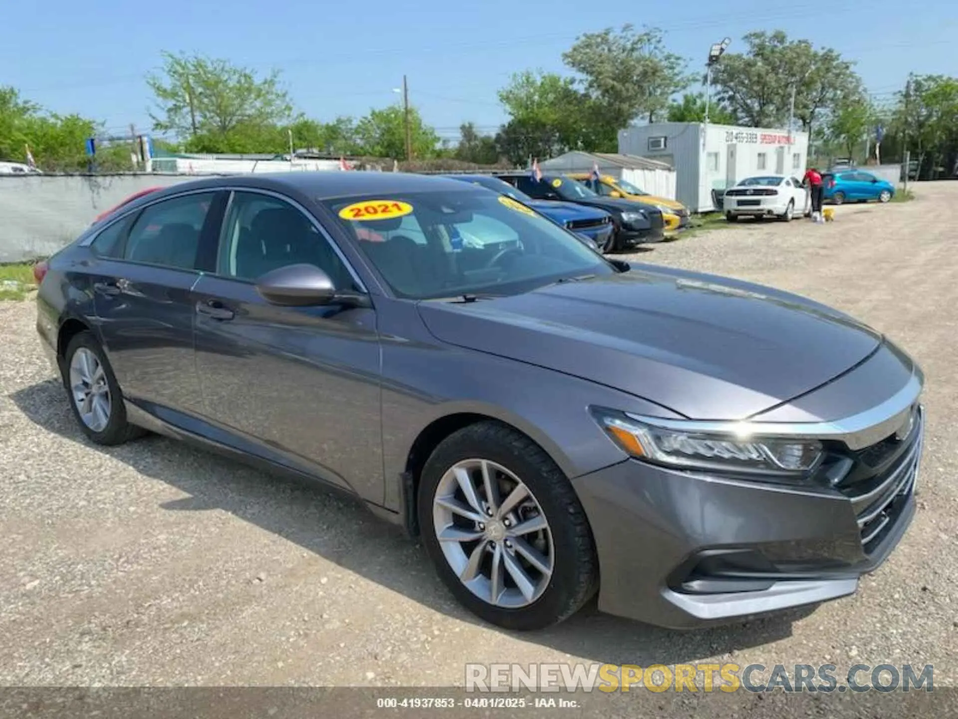 1 Photograph of a damaged car 1HGCV1F1XMA110785 HONDA ACCORD 2021