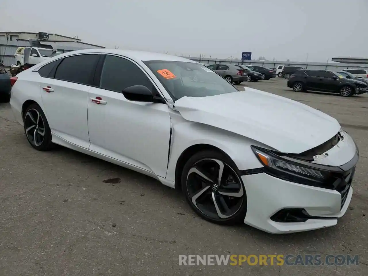 4 Photograph of a damaged car 1HGCV1F30MA001074 HONDA ACCORD 2021