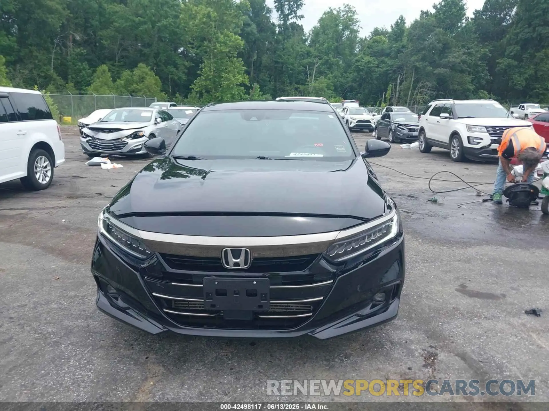 13 Photograph of a damaged car 1HGCV1F30MA031773 HONDA ACCORD 2021