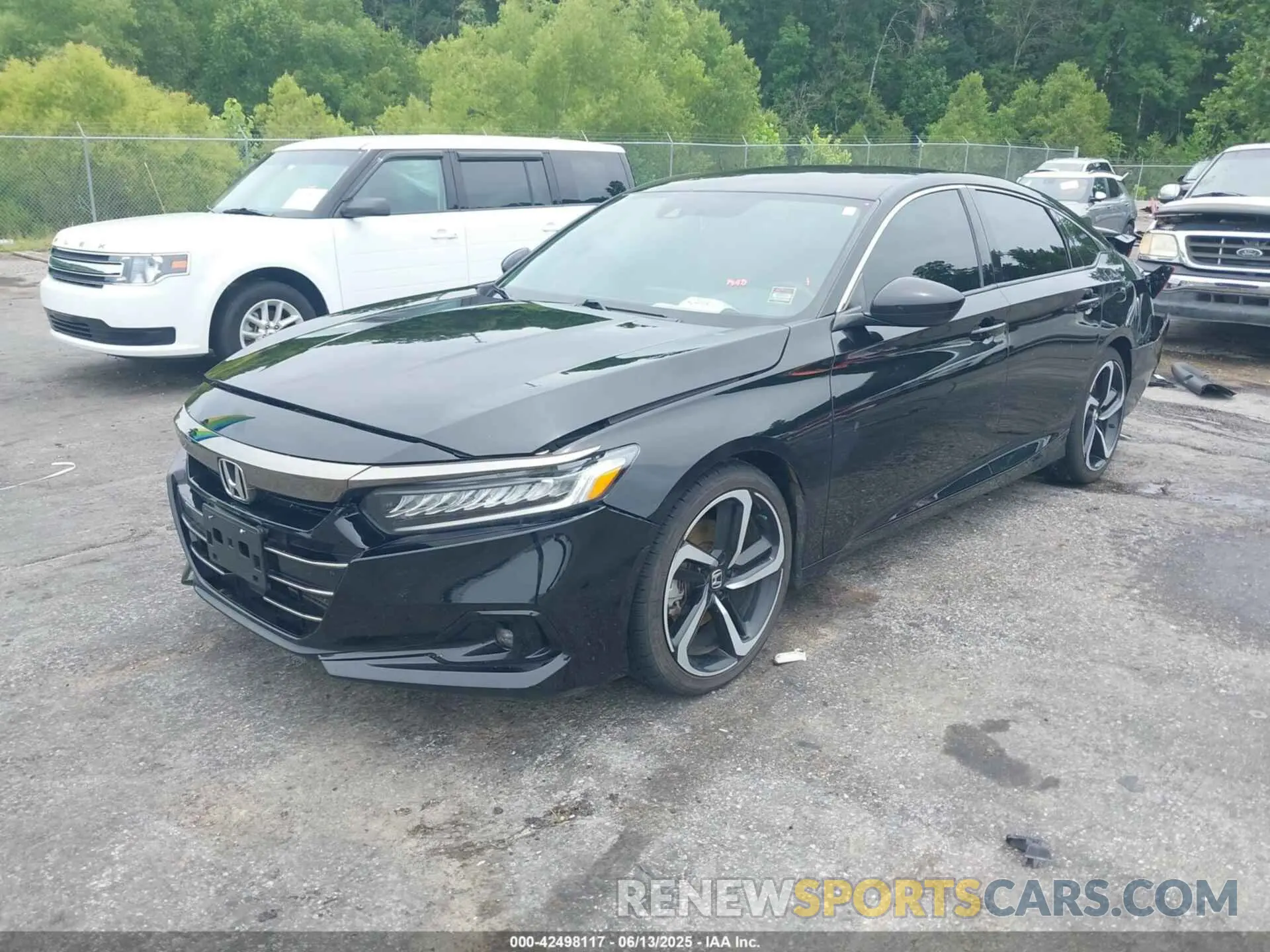2 Photograph of a damaged car 1HGCV1F30MA031773 HONDA ACCORD 2021