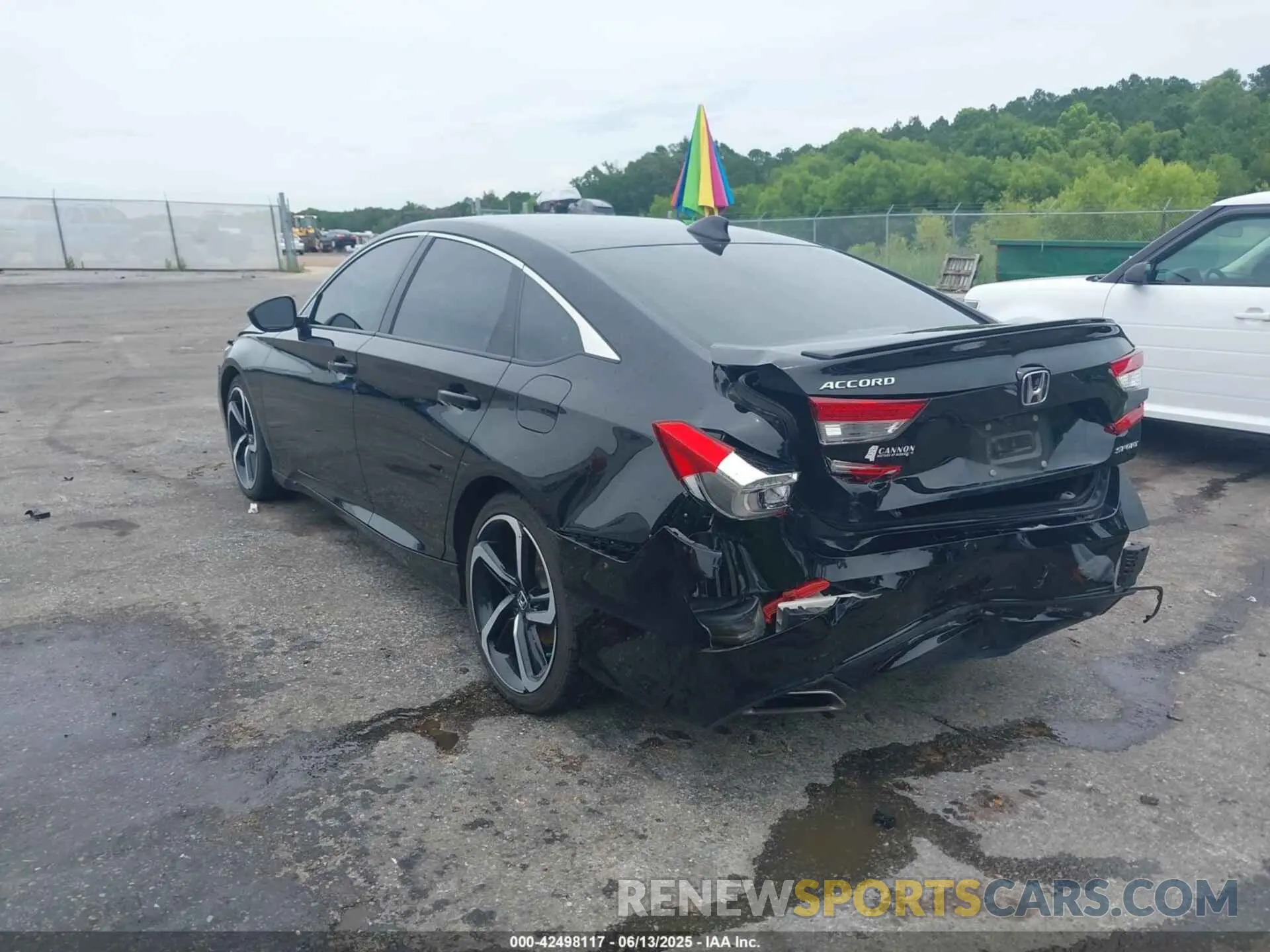 3 Photograph of a damaged car 1HGCV1F30MA031773 HONDA ACCORD 2021