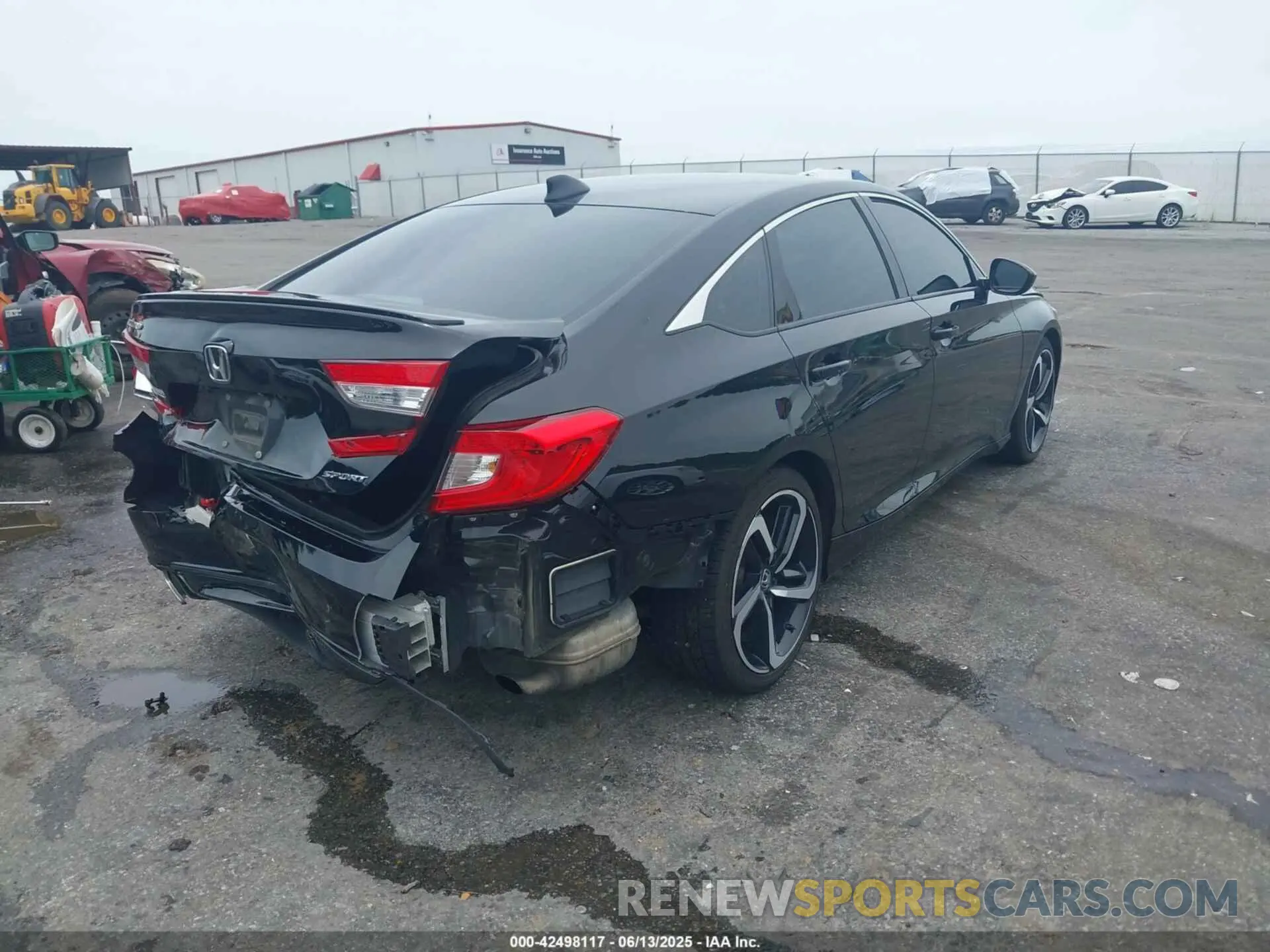 4 Photograph of a damaged car 1HGCV1F30MA031773 HONDA ACCORD 2021