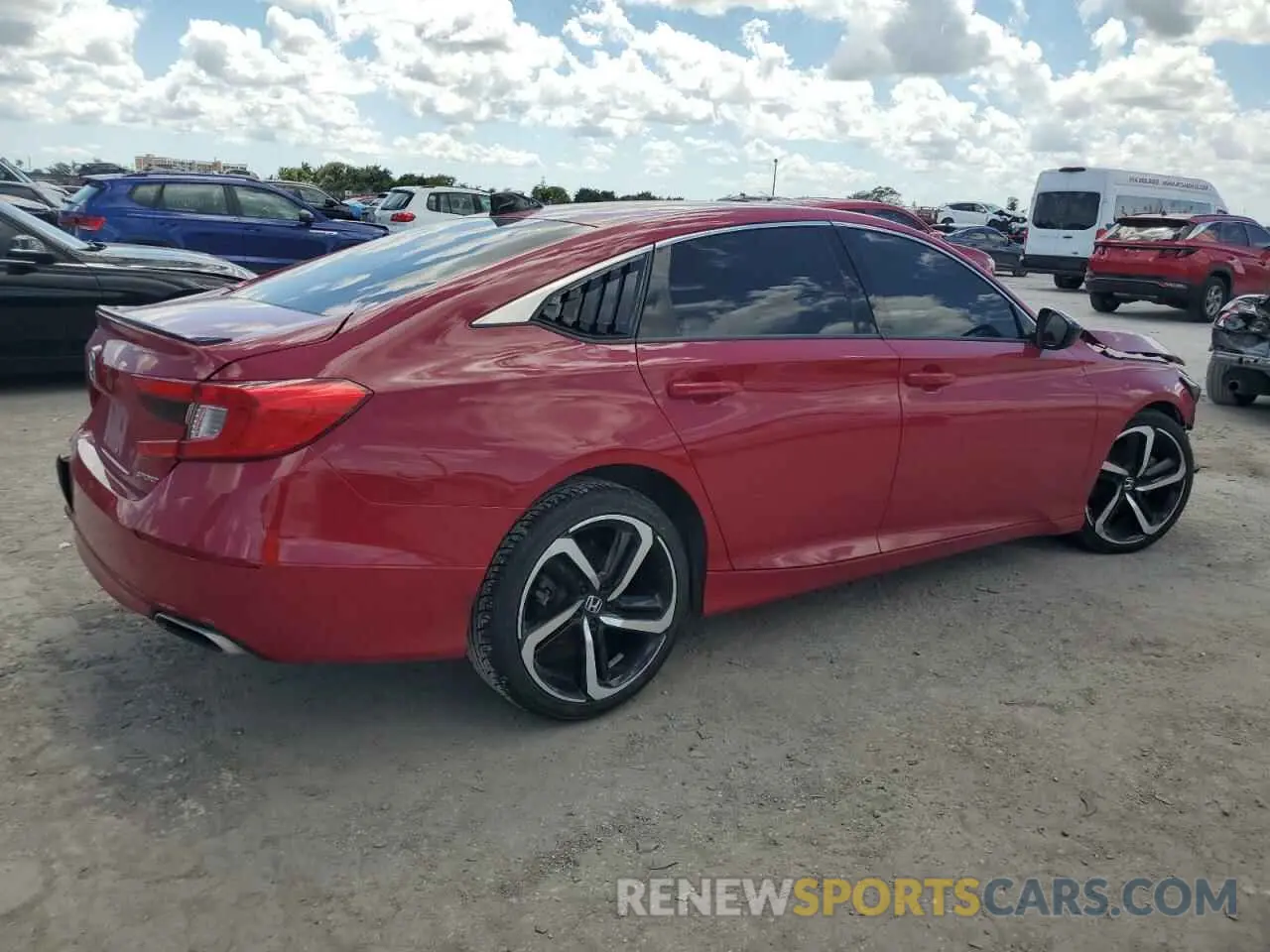 3 Photograph of a damaged car 1HGCV1F30MA054549 HONDA ACCORD 2021