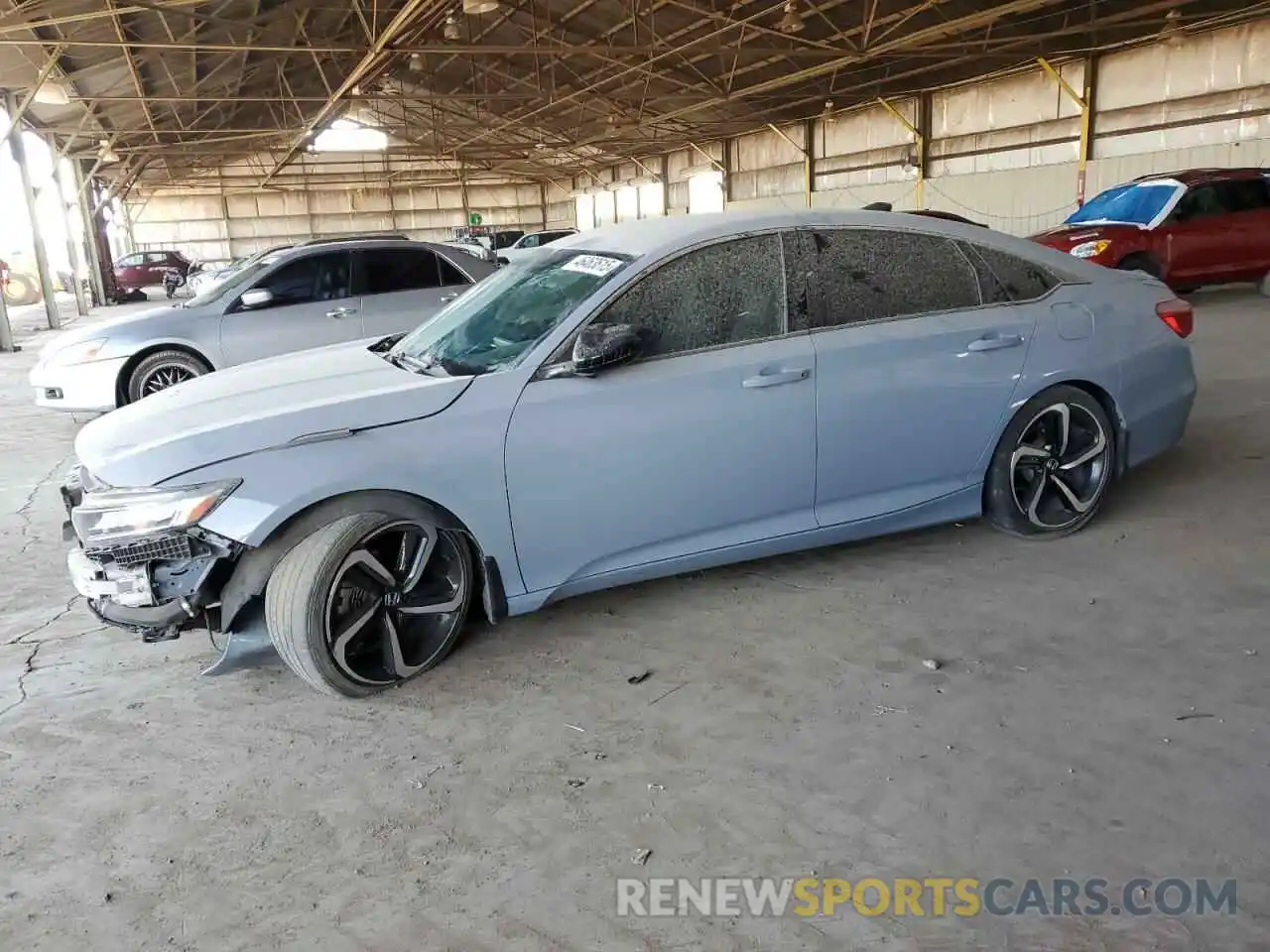 1 Photograph of a damaged car 1HGCV1F30MA058844 HONDA ACCORD 2021