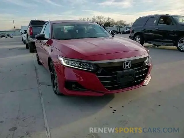 11 Photograph of a damaged car 1HGCV1F30MA061386 HONDA ACCORD 2021
