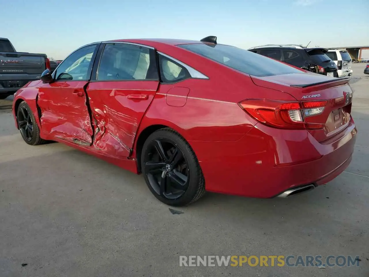 2 Photograph of a damaged car 1HGCV1F30MA061386 HONDA ACCORD 2021