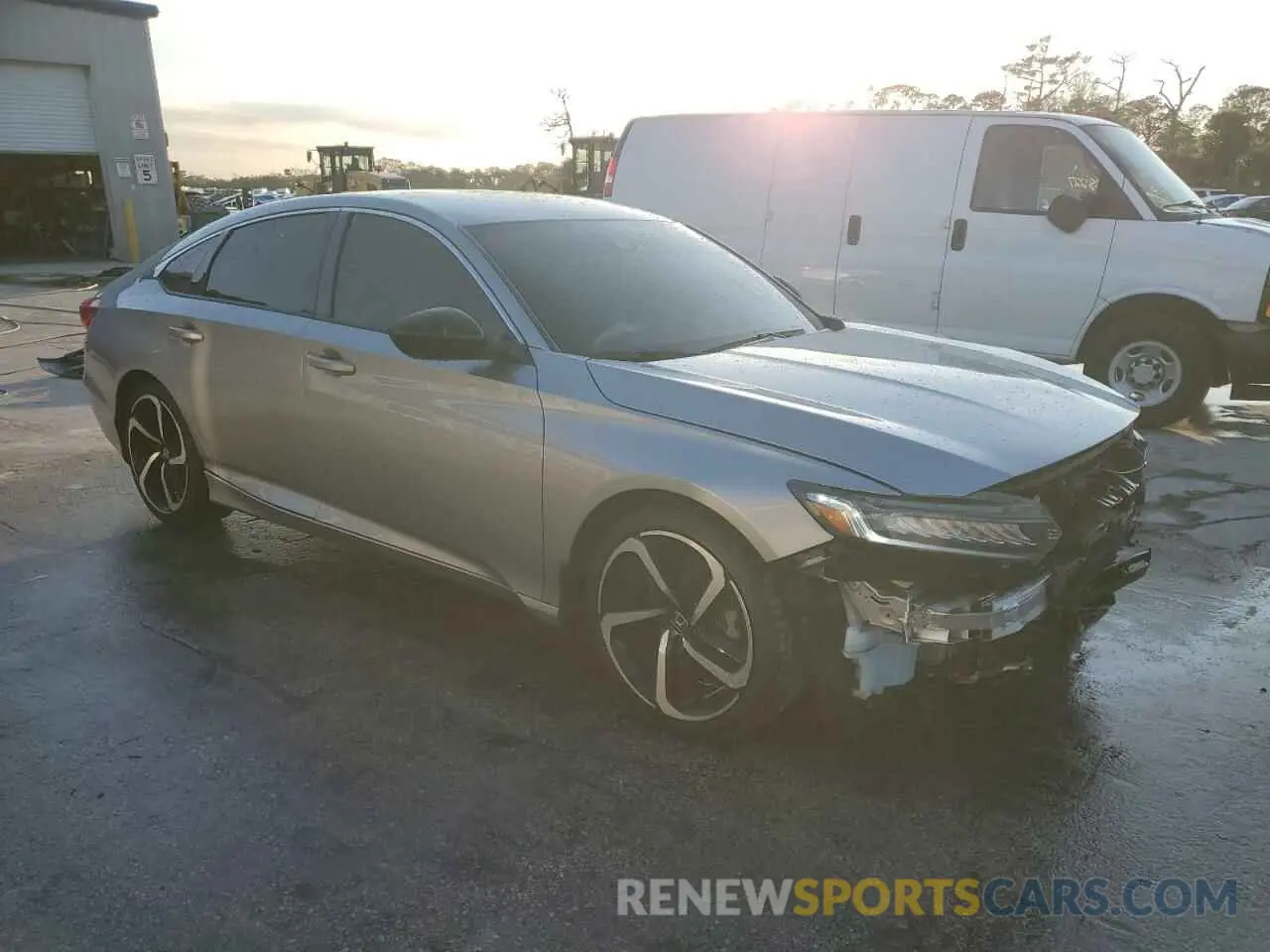 4 Photograph of a damaged car 1HGCV1F30MA070024 HONDA ACCORD 2021
