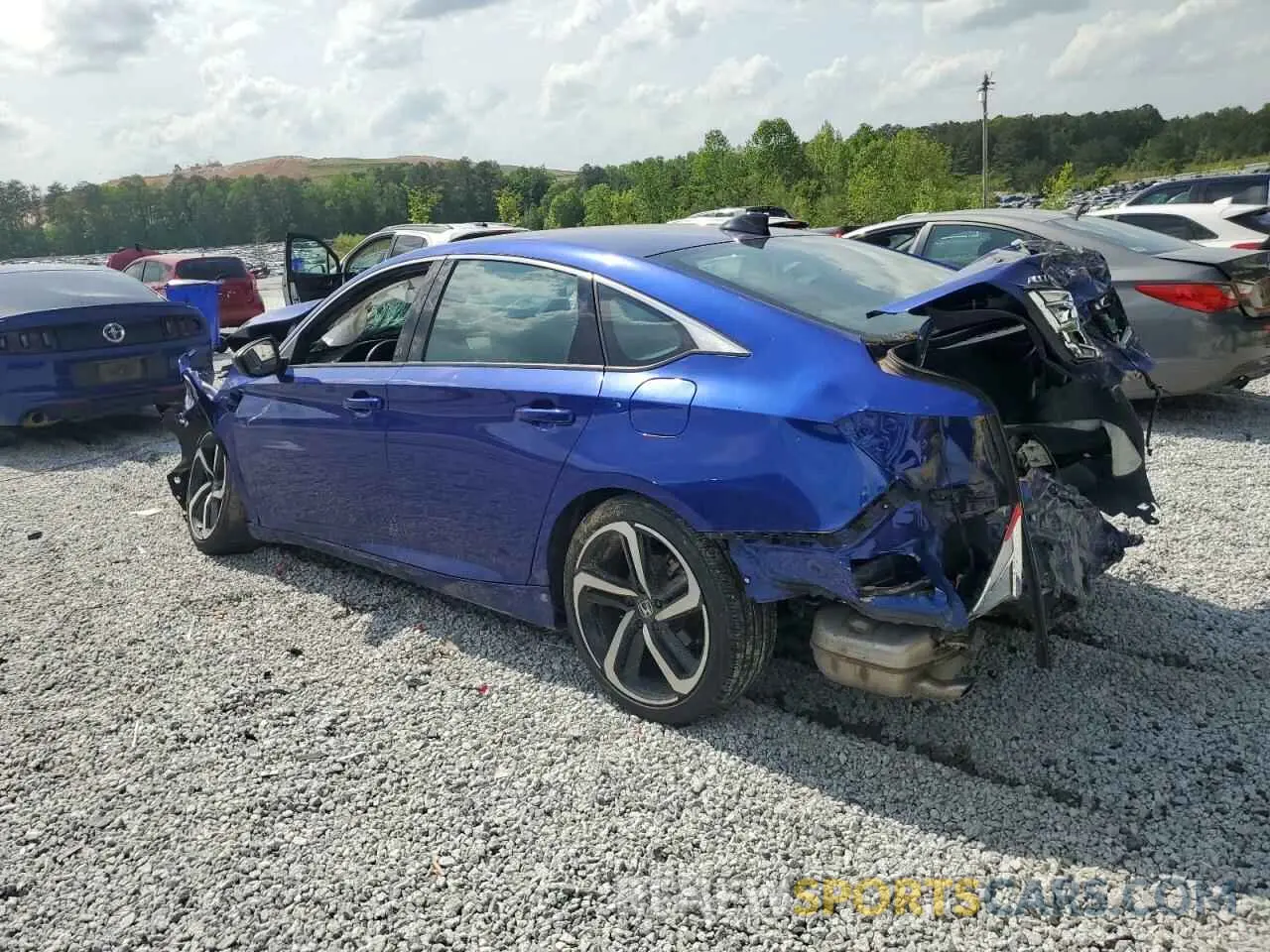 2 Photograph of a damaged car 1HGCV1F30MA075224 HONDA ACCORD 2021