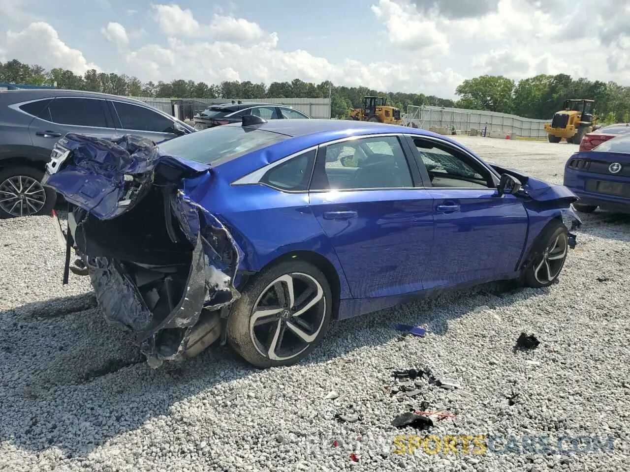 3 Photograph of a damaged car 1HGCV1F30MA075224 HONDA ACCORD 2021