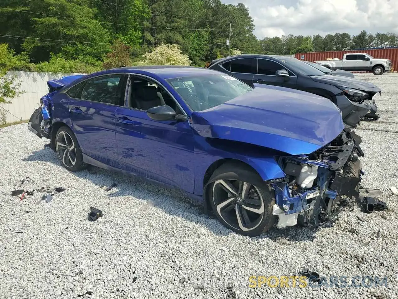 4 Photograph of a damaged car 1HGCV1F30MA075224 HONDA ACCORD 2021