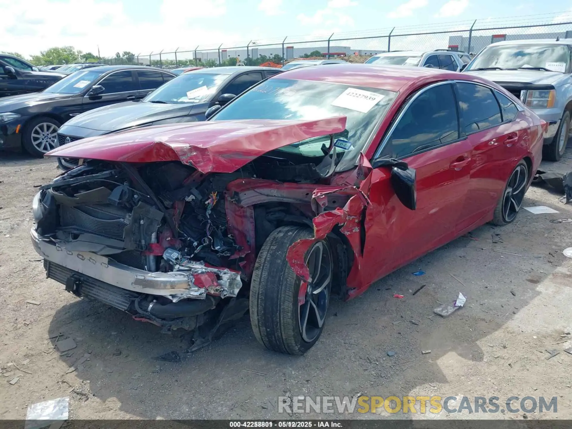 2 Photograph of a damaged car 1HGCV1F30MA082089 HONDA ACCORD 2021