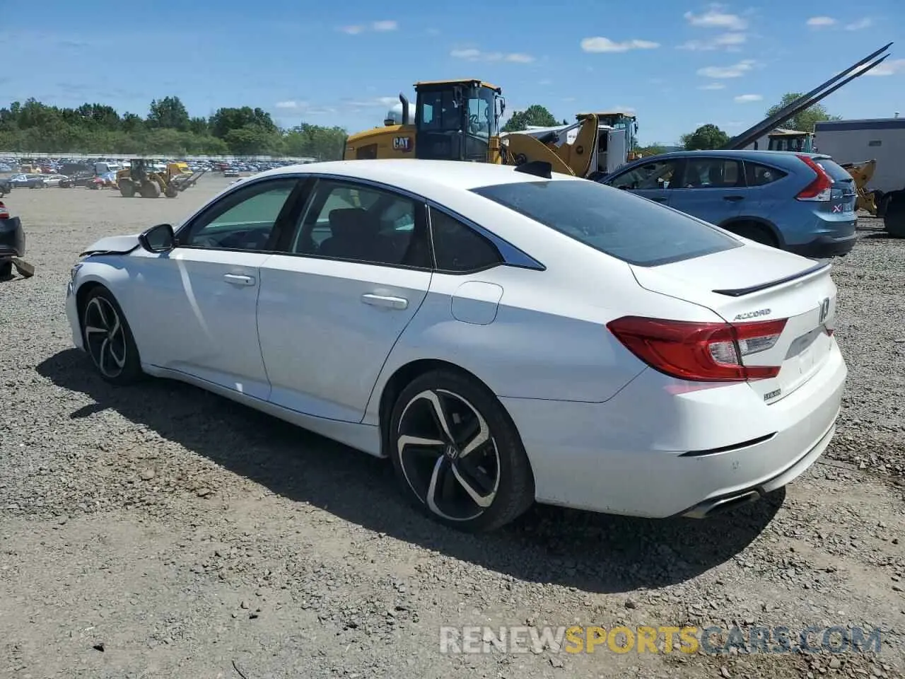 2 Photograph of a damaged car 1HGCV1F30MA091908 HONDA ACCORD 2021