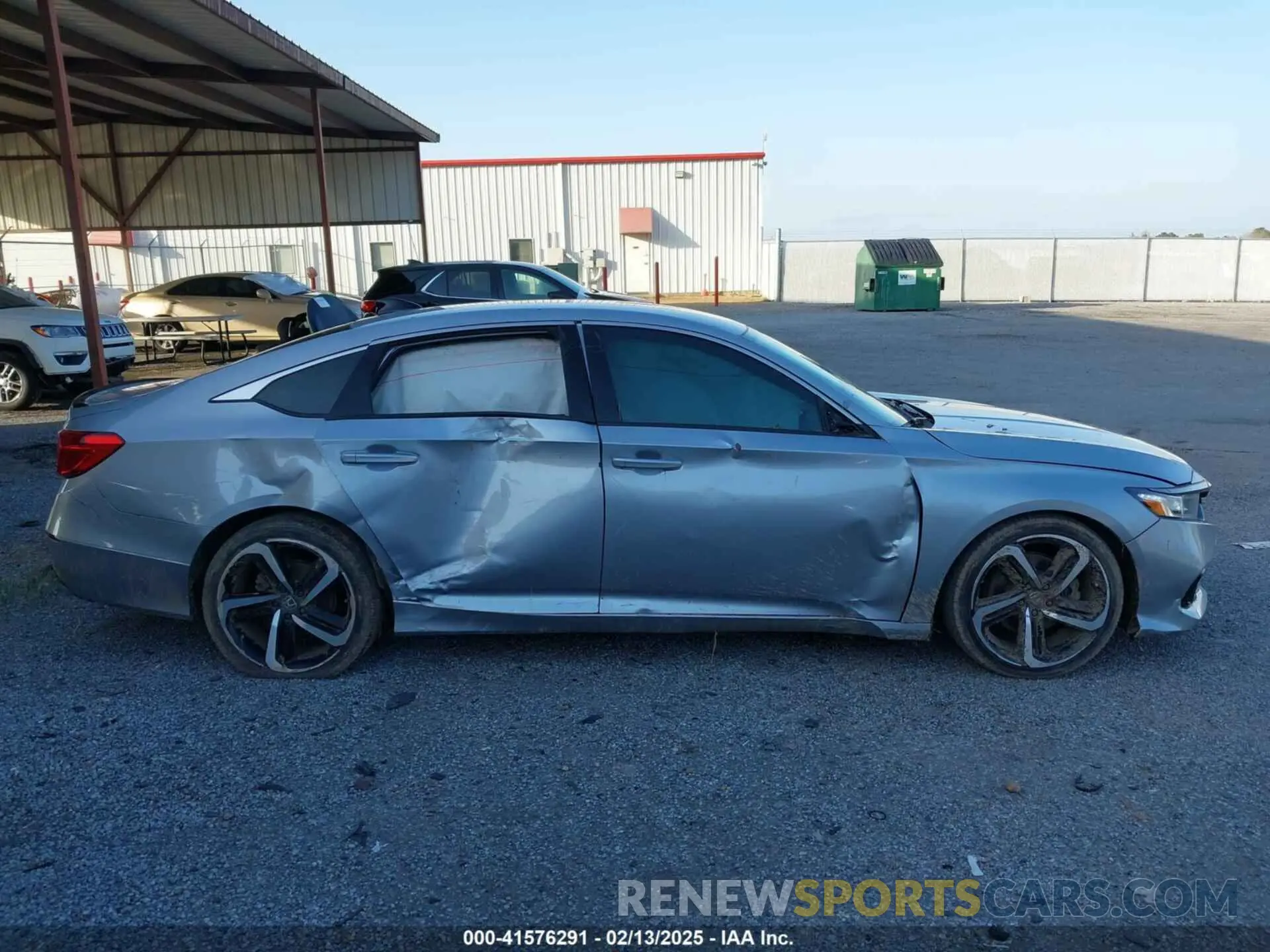 14 Photograph of a damaged car 1HGCV1F30MA097644 HONDA ACCORD 2021