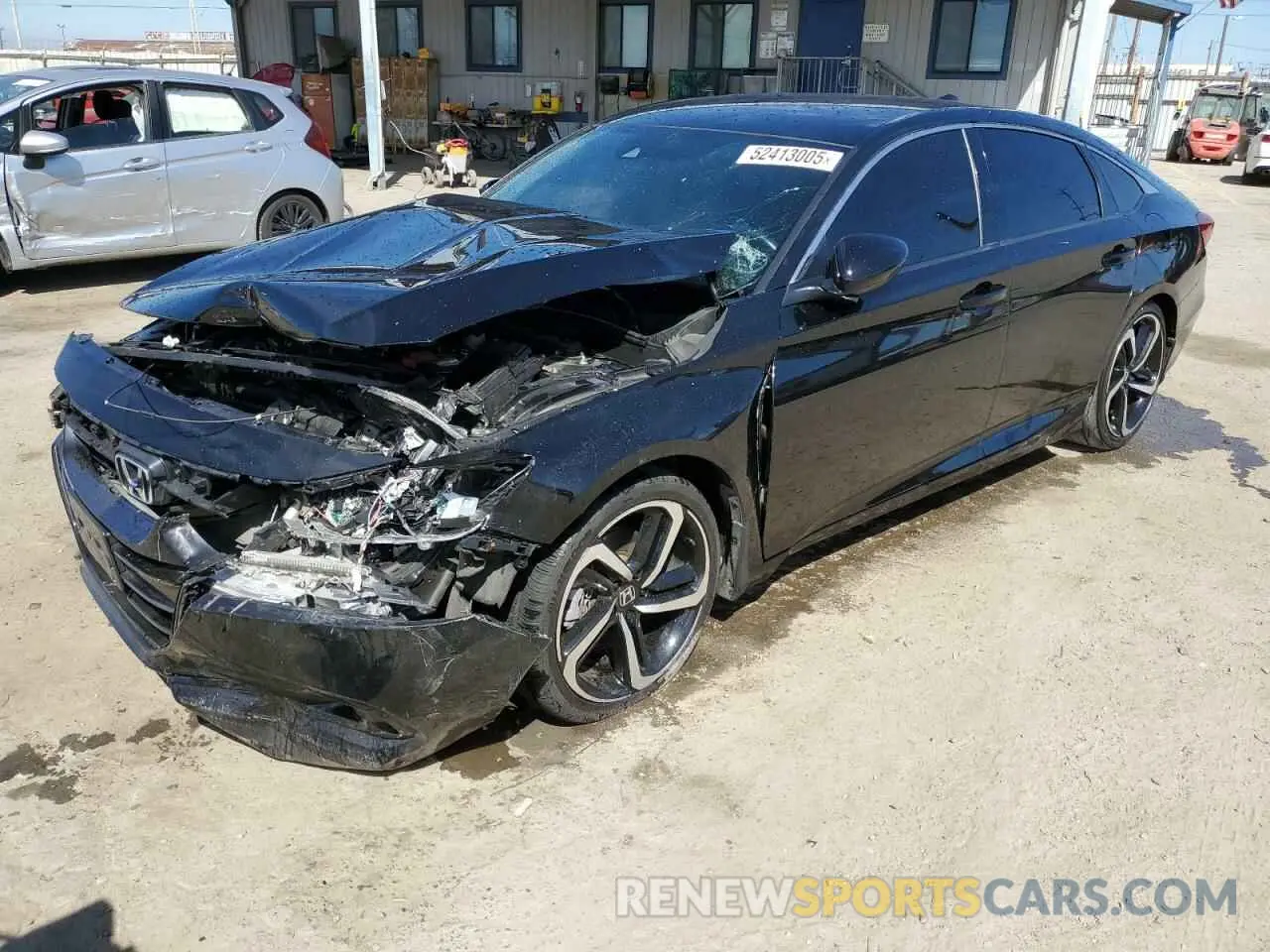 1 Photograph of a damaged car 1HGCV1F30MA098986 HONDA ACCORD 2021