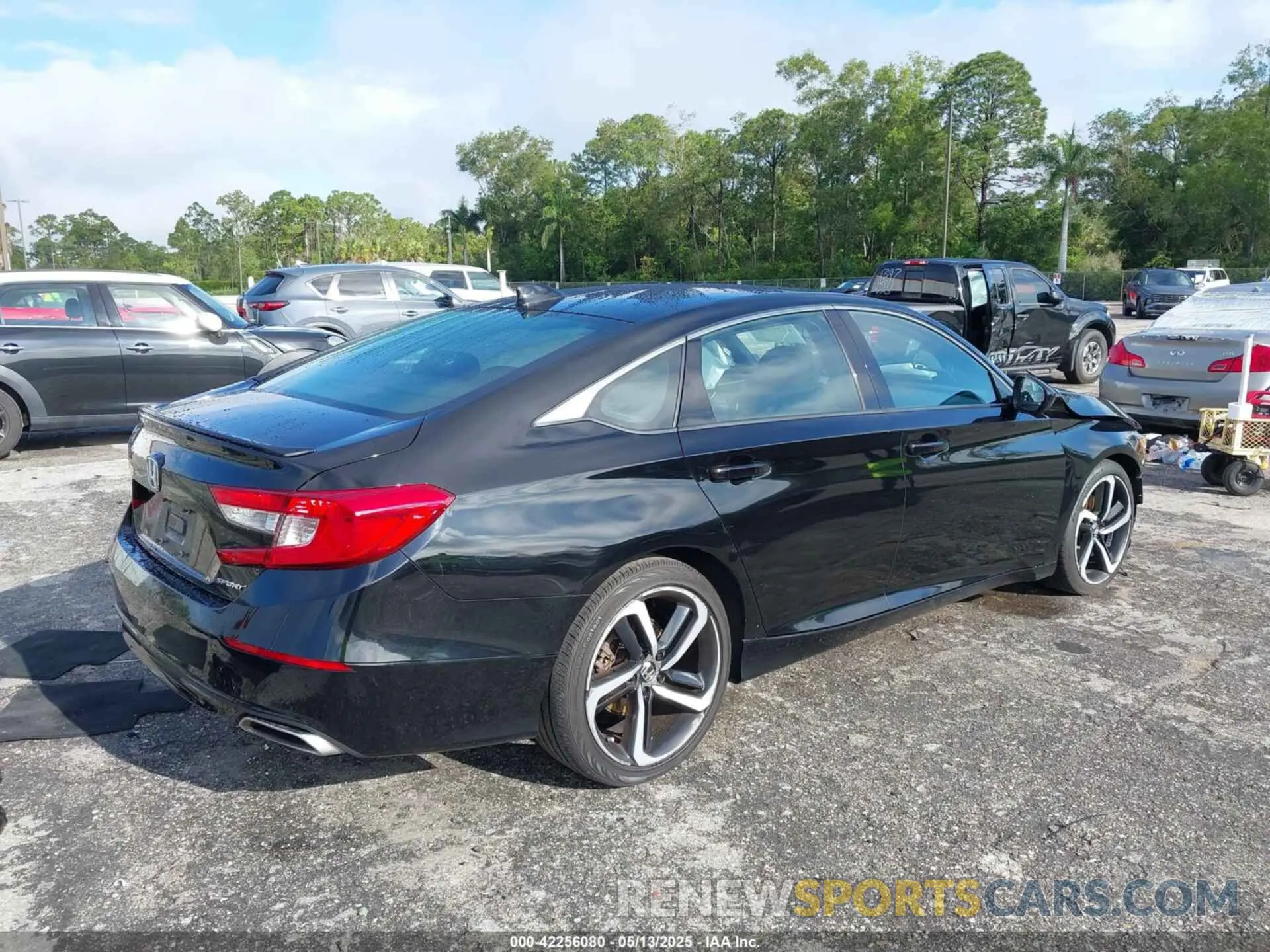 4 Photograph of a damaged car 1HGCV1F30MA124793 HONDA ACCORD 2021