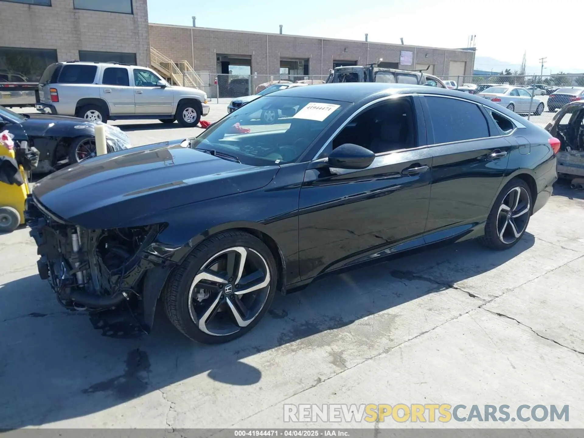 2 Photograph of a damaged car 1HGCV1F31MA036853 HONDA ACCORD 2021