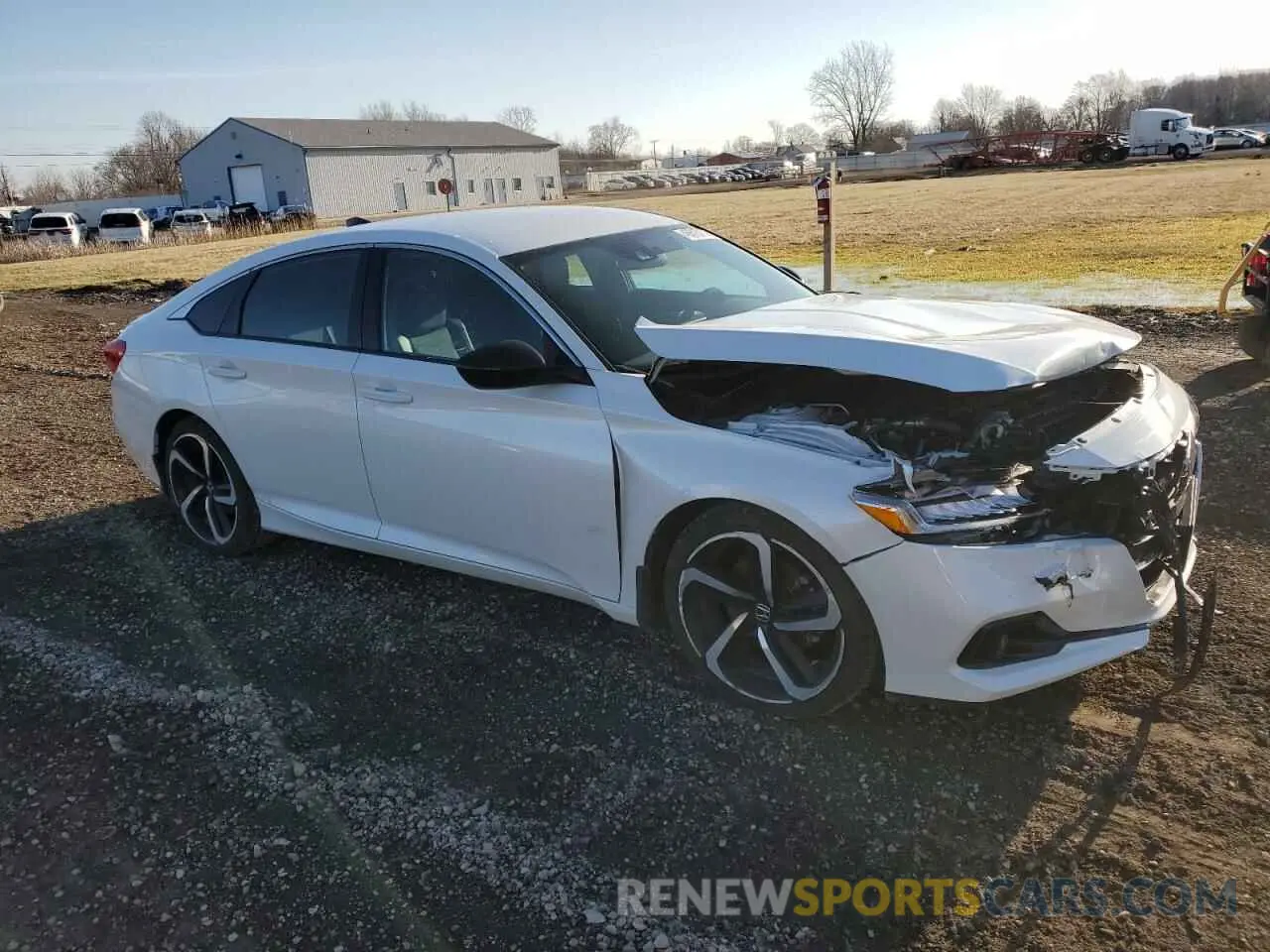 4 Photograph of a damaged car 1HGCV1F31MA042815 HONDA ACCORD 2021