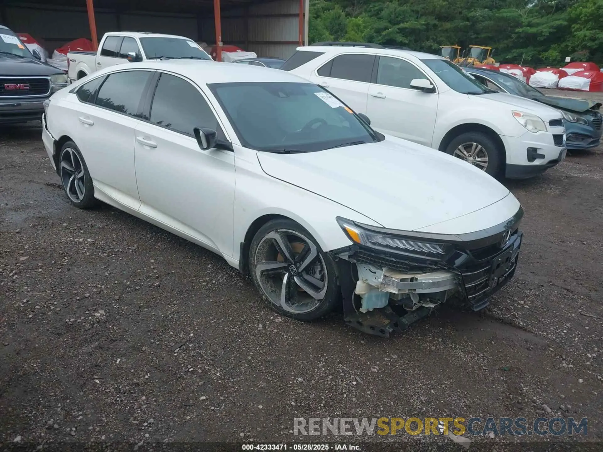 1 Photograph of a damaged car 1HGCV1F31MA045486 HONDA ACCORD 2021