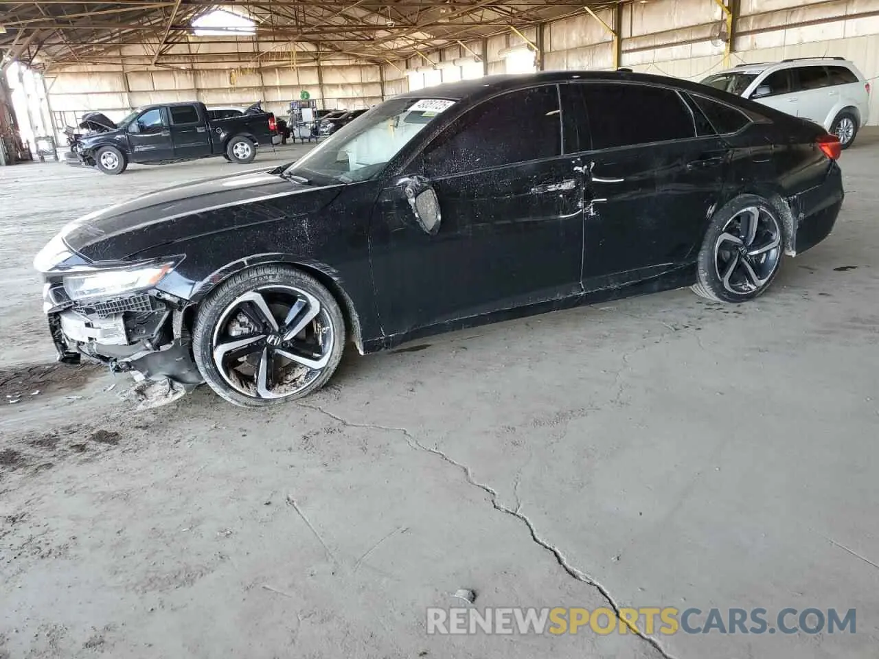 1 Photograph of a damaged car 1HGCV1F31MA050512 HONDA ACCORD 2021