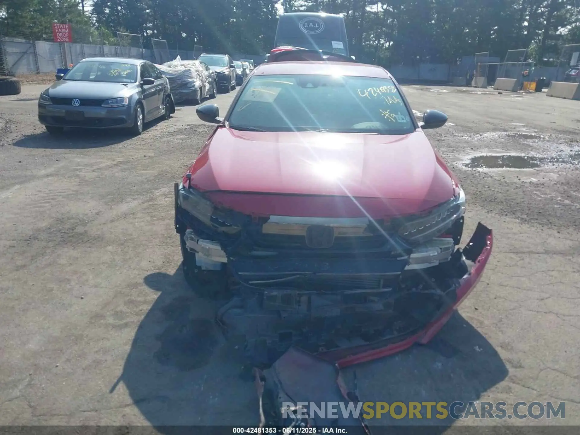 11 Photograph of a damaged car 1HGCV1F31MA080707 HONDA ACCORD 2021