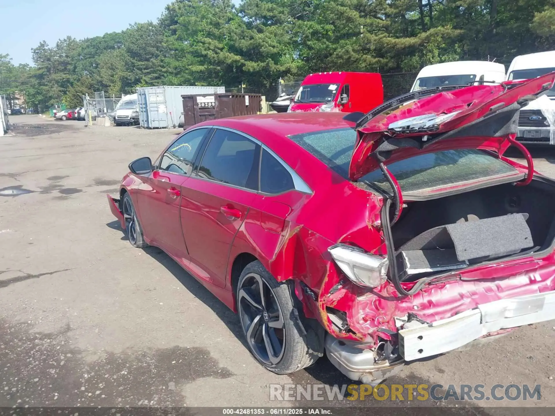 3 Photograph of a damaged car 1HGCV1F31MA080707 HONDA ACCORD 2021