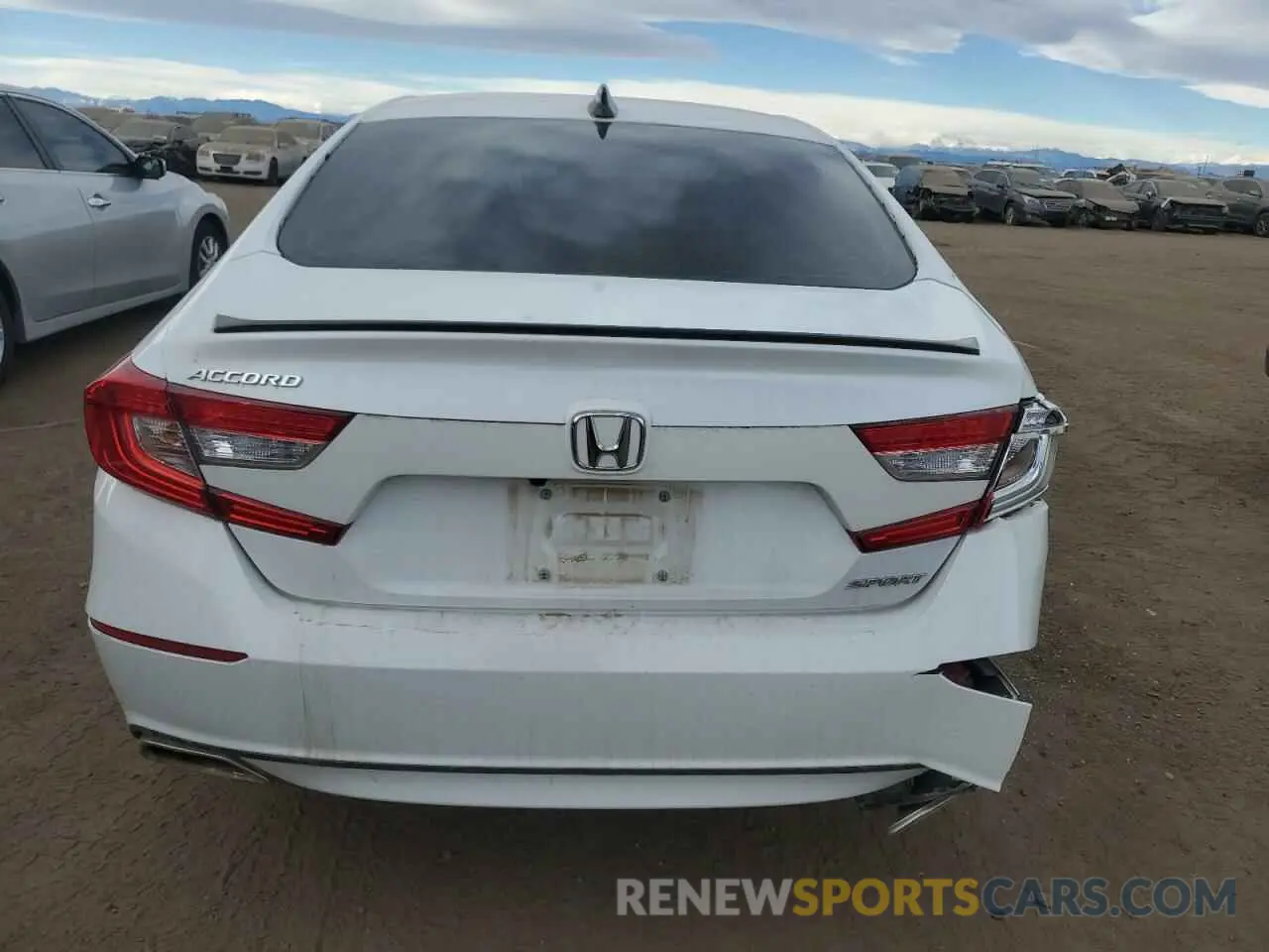 6 Photograph of a damaged car 1HGCV1F31MA083705 HONDA ACCORD 2021