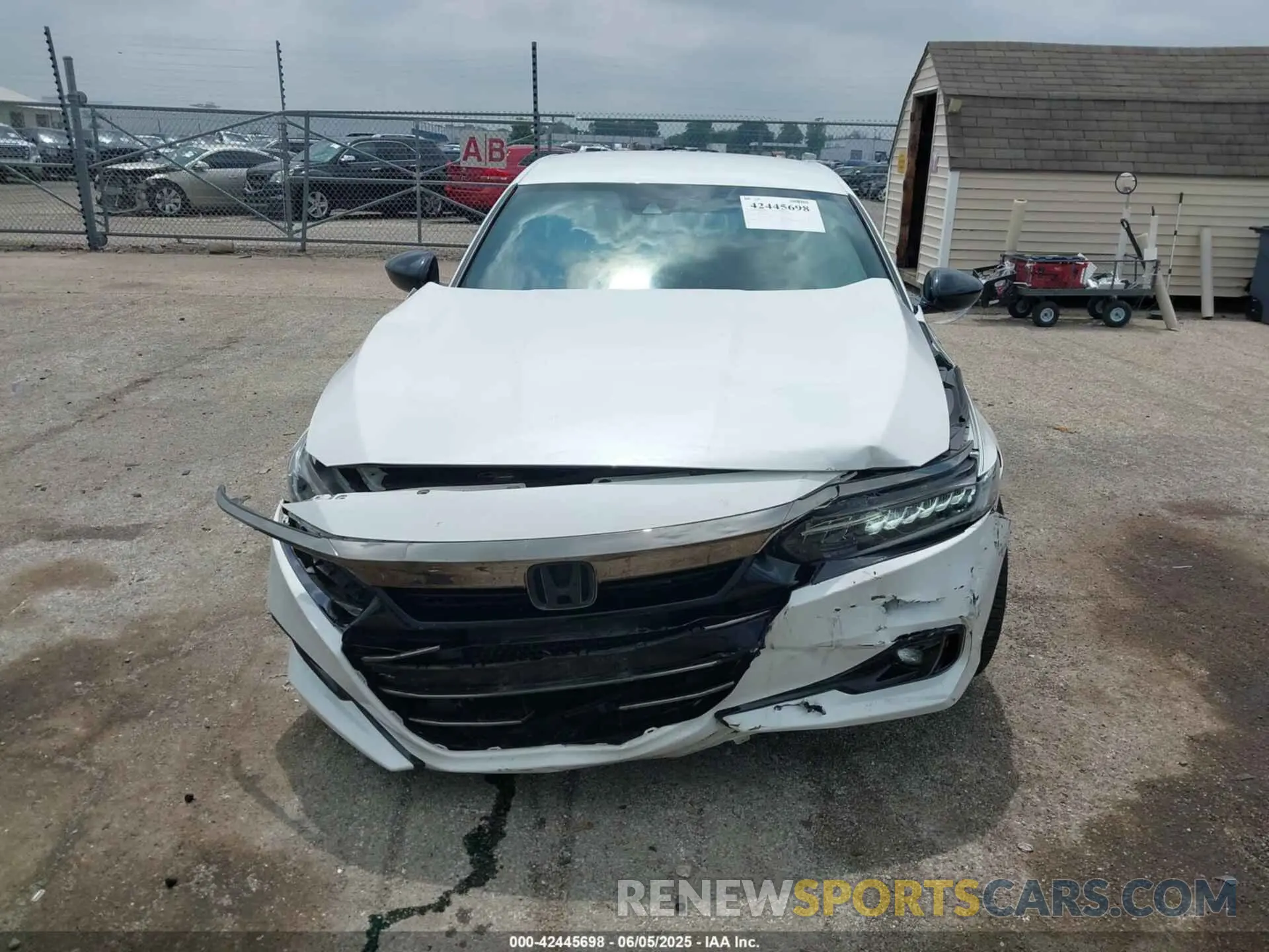 13 Photograph of a damaged car 1HGCV1F31MA097166 HONDA ACCORD 2021