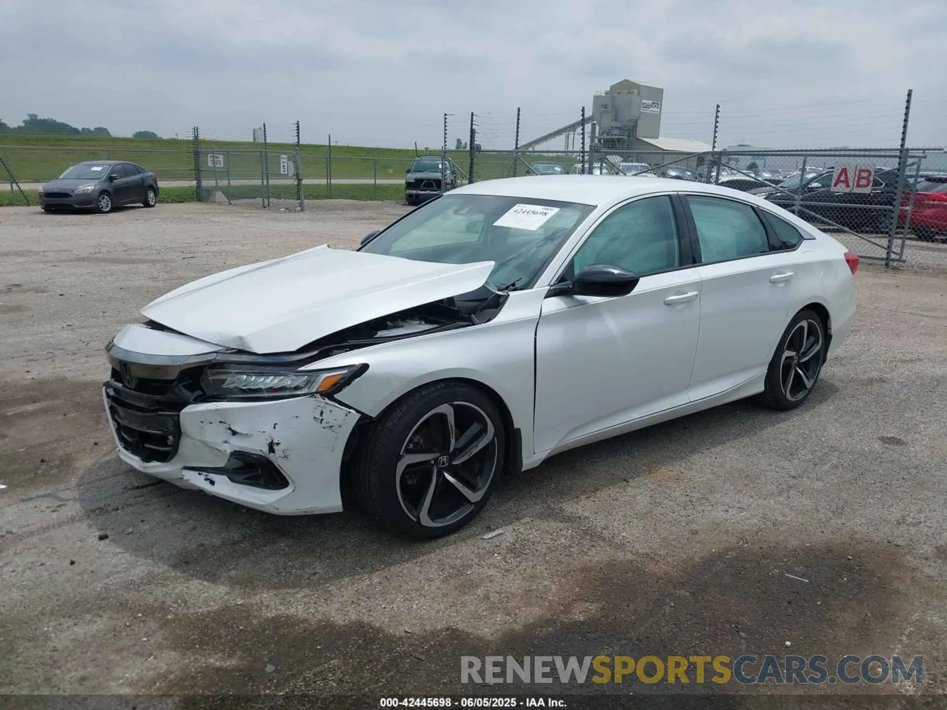 2 Photograph of a damaged car 1HGCV1F31MA097166 HONDA ACCORD 2021