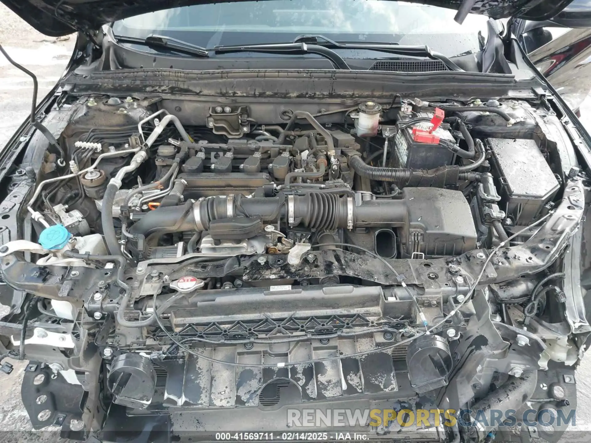 10 Photograph of a damaged car 1HGCV1F31MA097314 HONDA ACCORD 2021