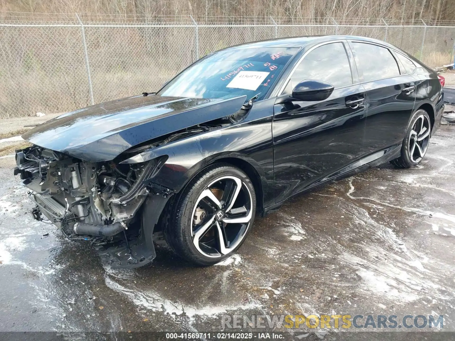 2 Photograph of a damaged car 1HGCV1F31MA097314 HONDA ACCORD 2021