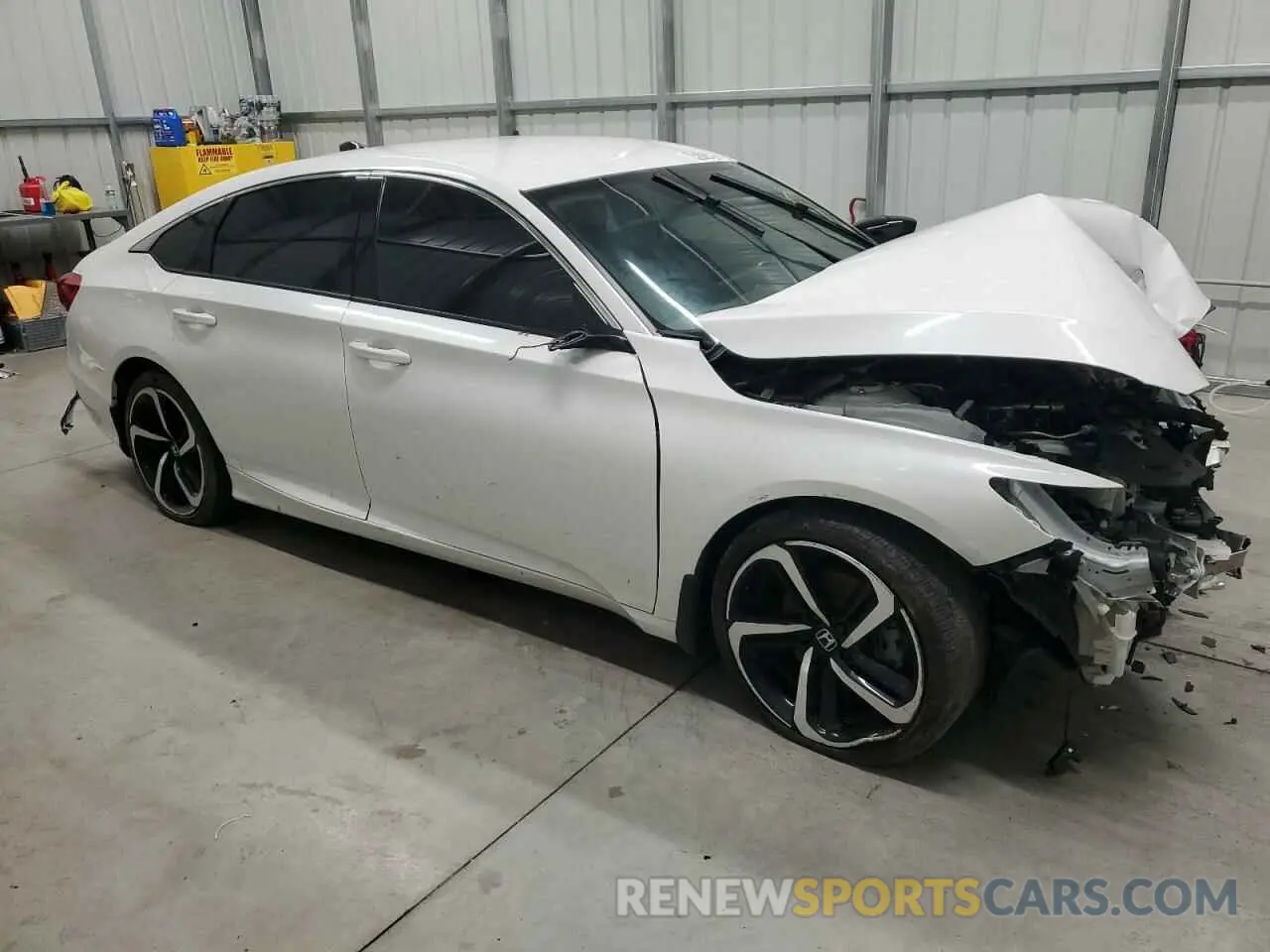 4 Photograph of a damaged car 1HGCV1F31MA097801 HONDA ACCORD 2021