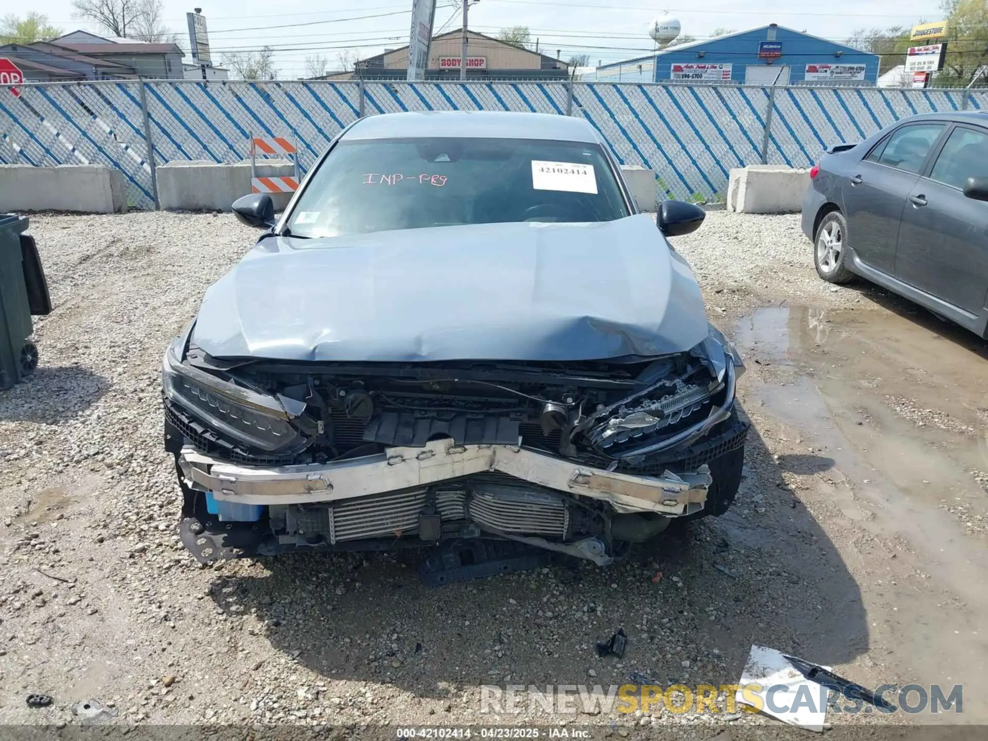 13 Photograph of a damaged car 1HGCV1F31MA102124 HONDA ACCORD 2021