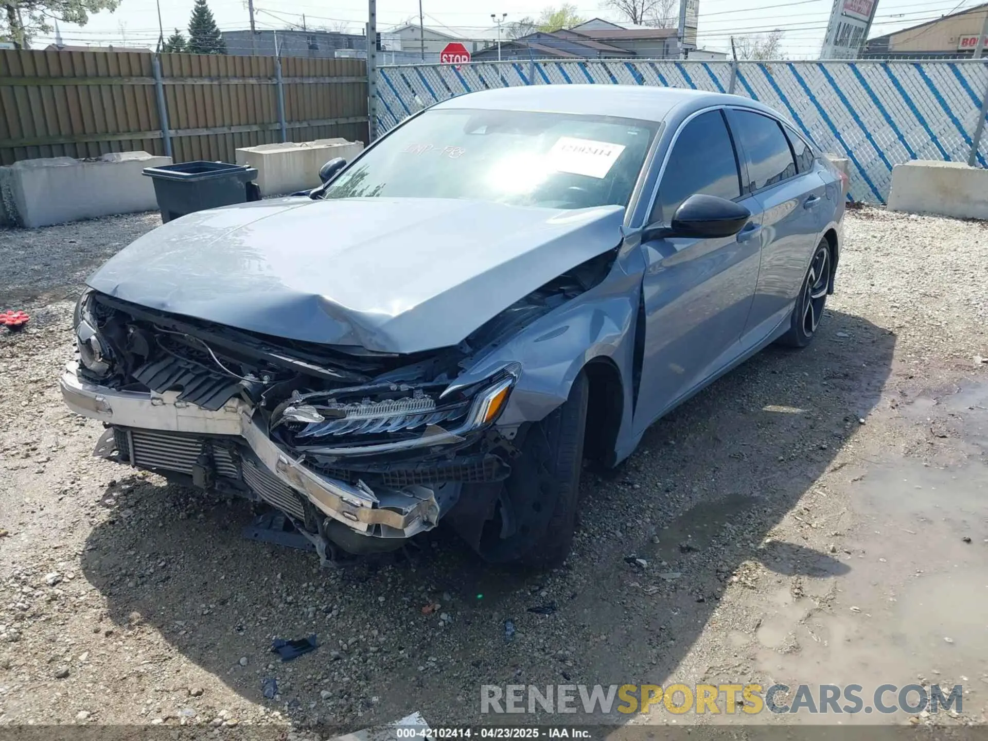 2 Photograph of a damaged car 1HGCV1F31MA102124 HONDA ACCORD 2021