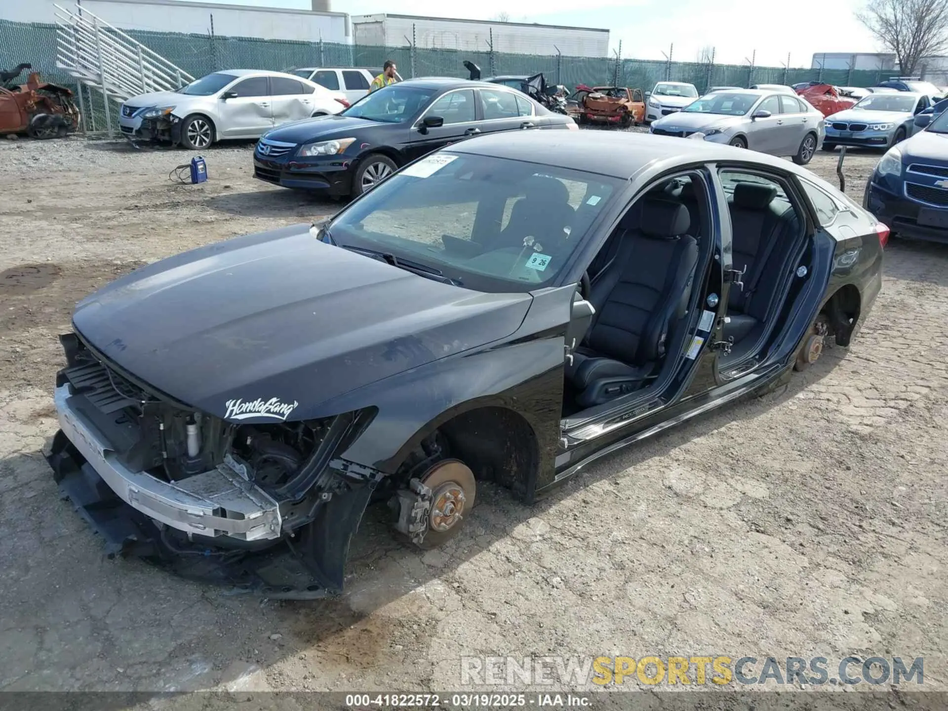 2 Photograph of a damaged car 1HGCV1F31MA109669 HONDA ACCORD 2021