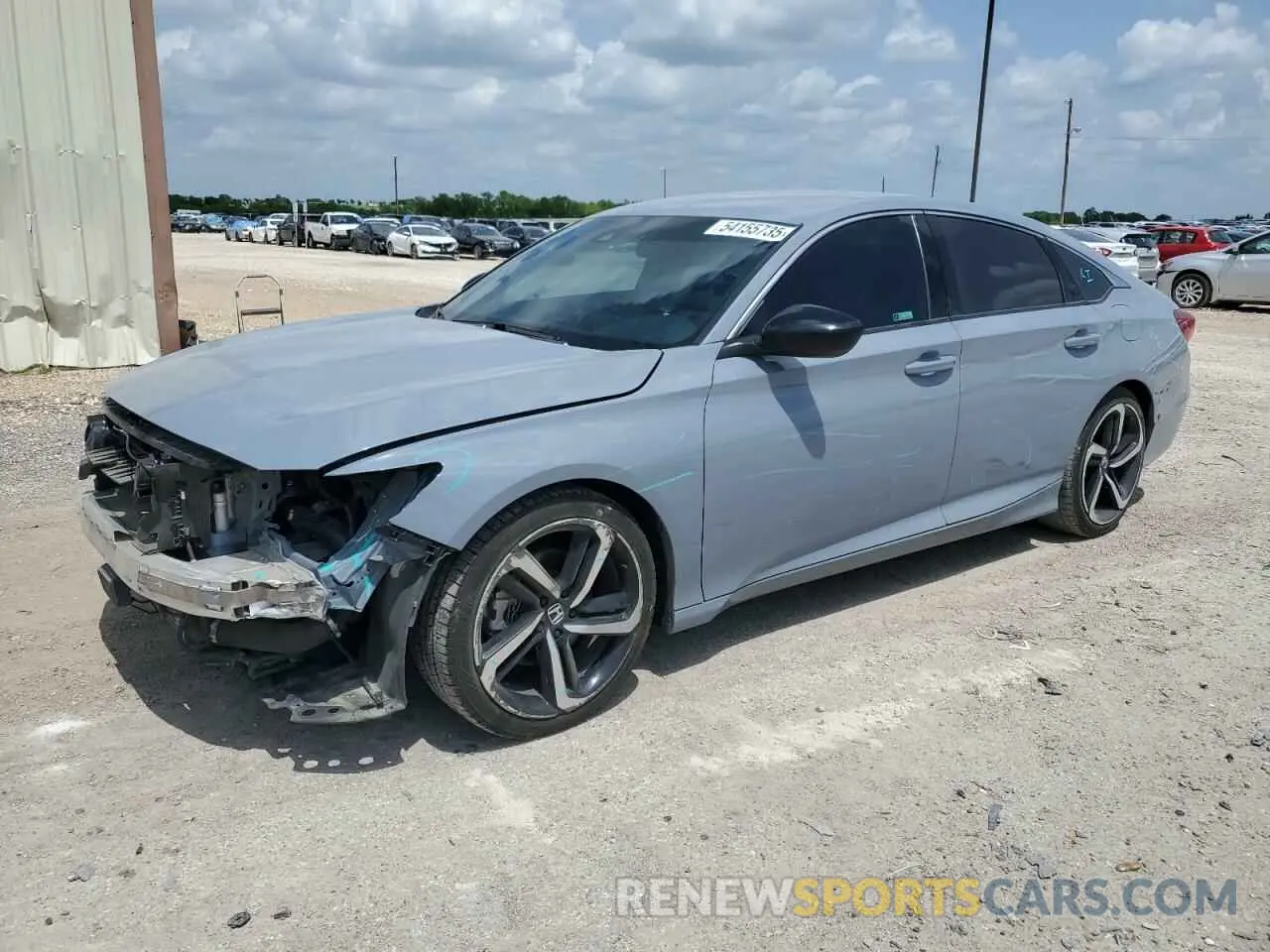 1 Photograph of a damaged car 1HGCV1F32MA043424 HONDA ACCORD 2021