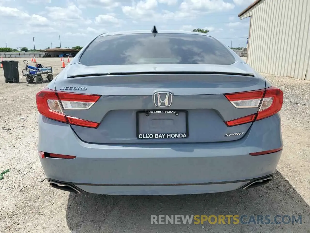 6 Photograph of a damaged car 1HGCV1F32MA043424 HONDA ACCORD 2021