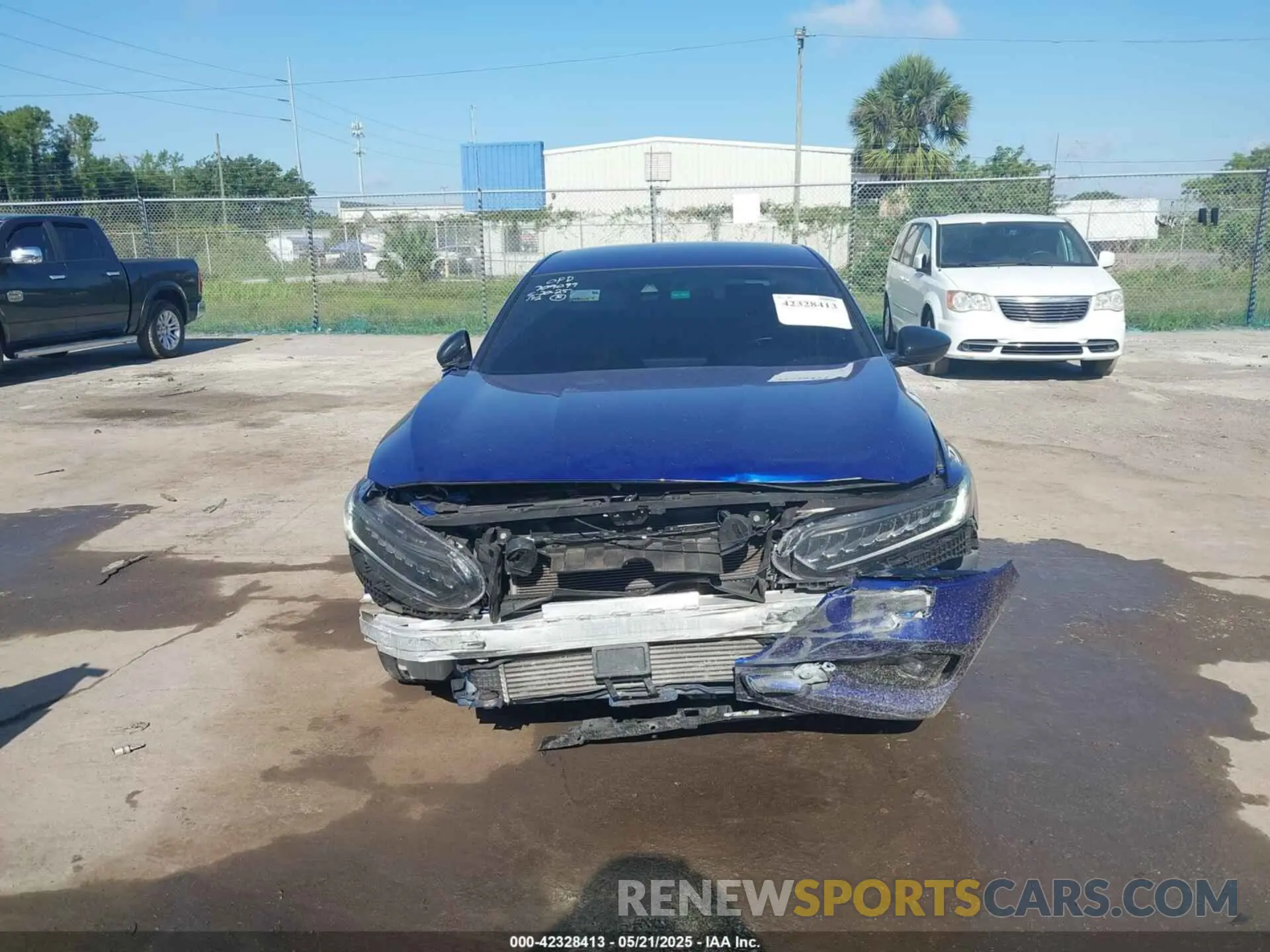 13 Photograph of a damaged car 1HGCV1F32MA051295 HONDA ACCORD 2021