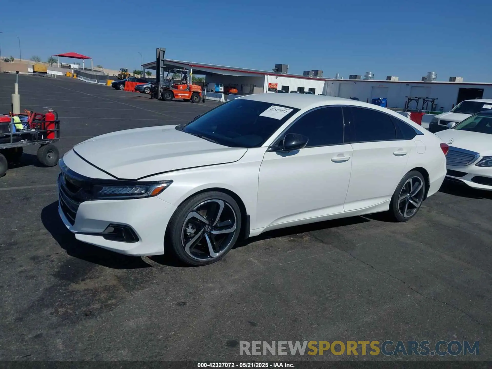 14 Photograph of a damaged car 1HGCV1F32MA055802 HONDA ACCORD 2021
