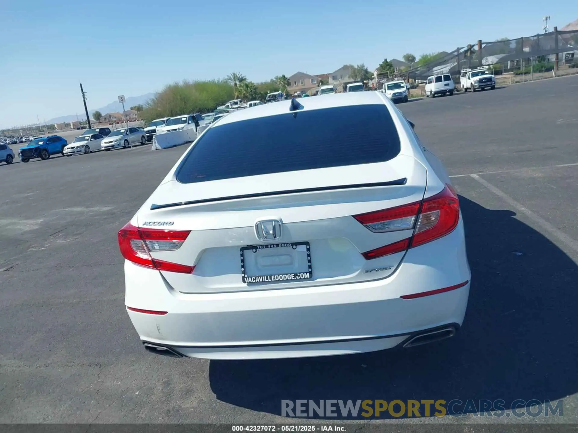 16 Photograph of a damaged car 1HGCV1F32MA055802 HONDA ACCORD 2021