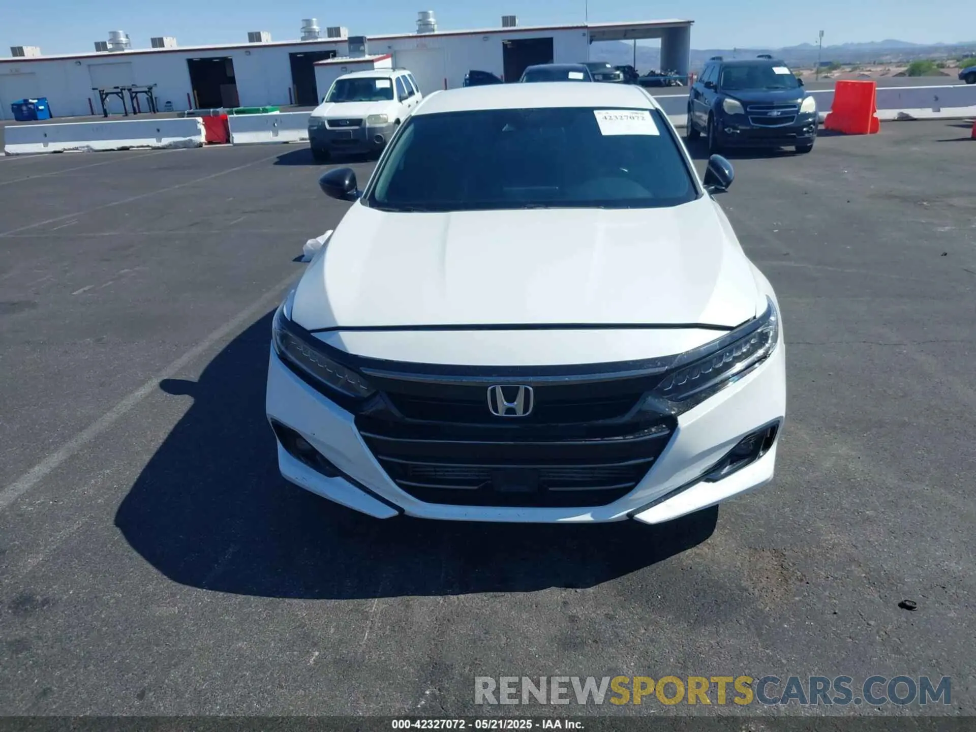 6 Photograph of a damaged car 1HGCV1F32MA055802 HONDA ACCORD 2021