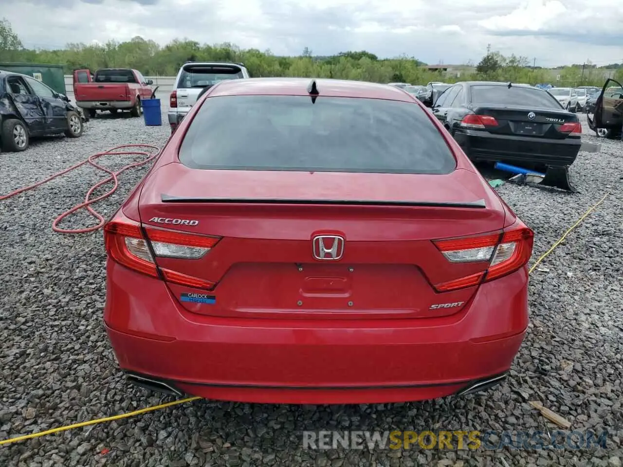 6 Photograph of a damaged car 1HGCV1F32MA061342 HONDA ACCORD 2021
