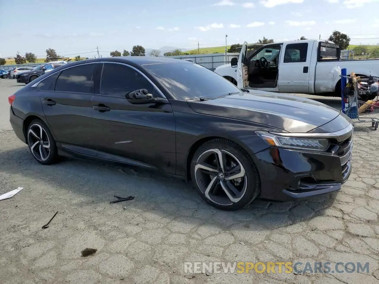 4 Photograph of a damaged car 1HGCV1F32MA063818 HONDA ACCORD 2021