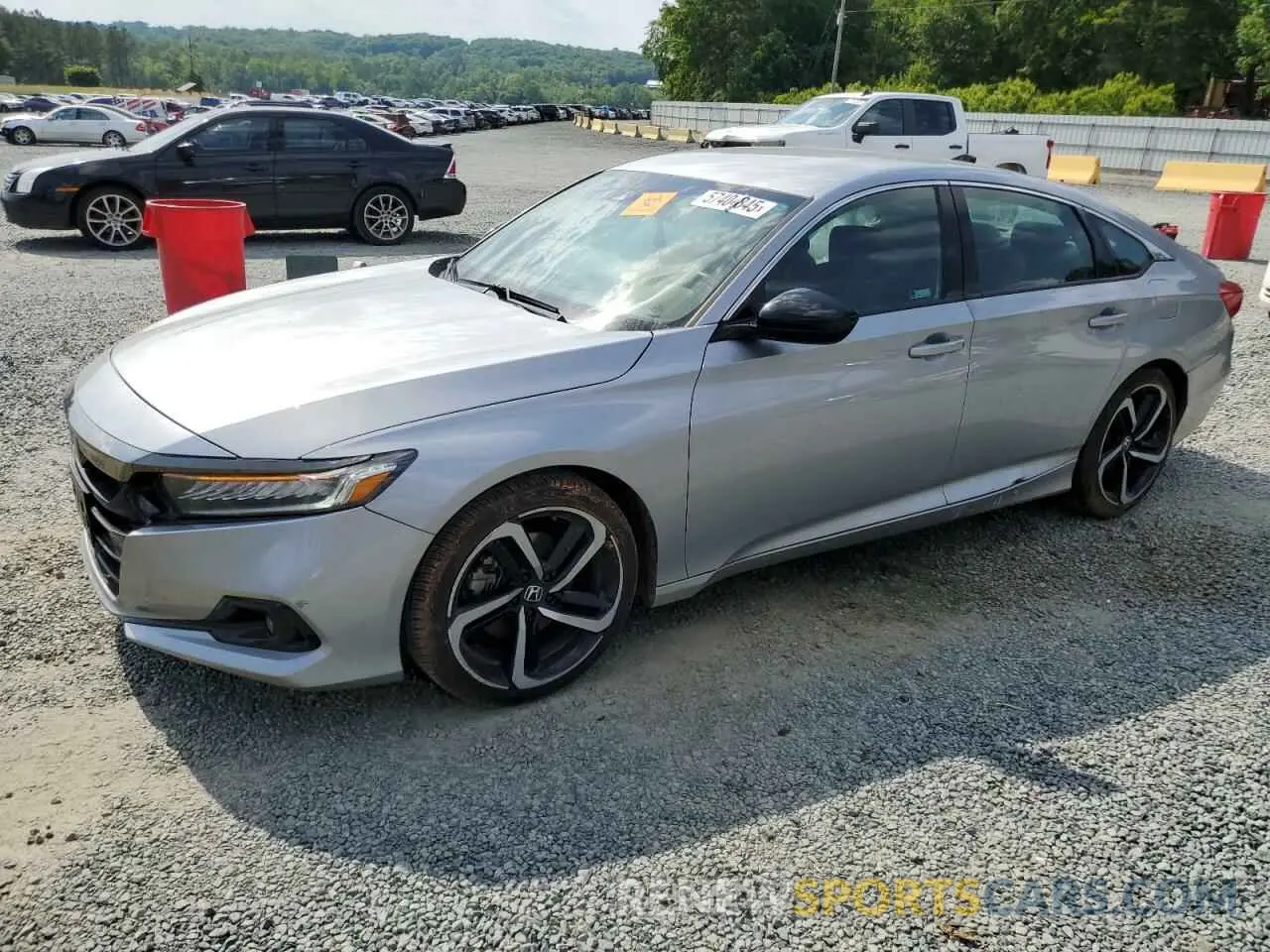 1 Photograph of a damaged car 1HGCV1F32MA063835 HONDA ACCORD 2021