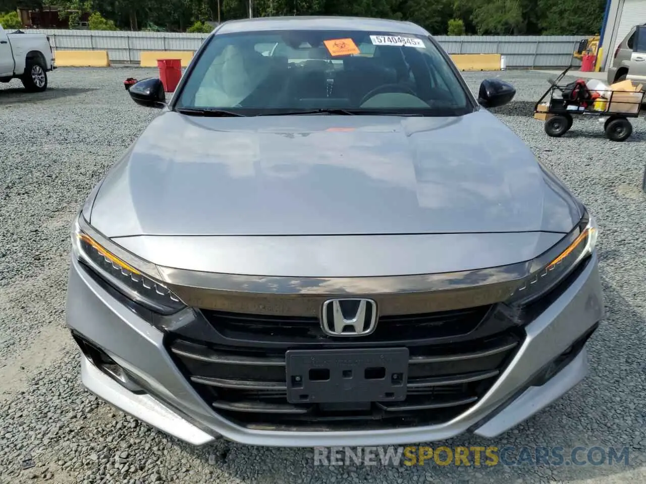 5 Photograph of a damaged car 1HGCV1F32MA063835 HONDA ACCORD 2021