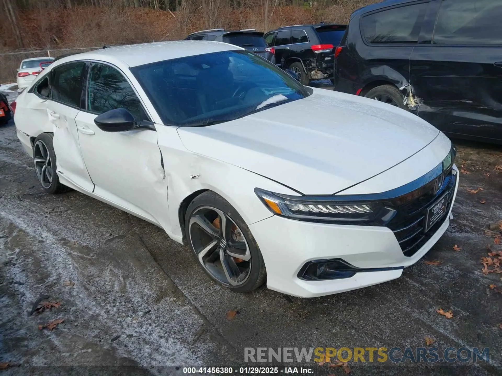 1 Photograph of a damaged car 1HGCV1F32MA065312 HONDA ACCORD 2021